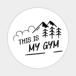 Climbing - This is my gym Magnet